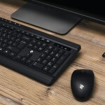Wireless Keyboard and Mouse უკაბელო კლავიატურა და მაუსი