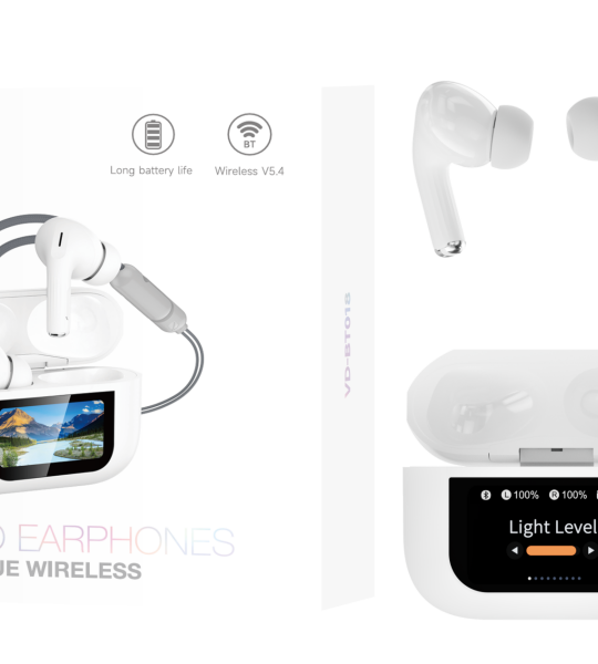 BT-018 უსადენო Bluetooth 5.4 ყურსასმენები, hifi ხმის ხარისხი ANC ხმაურის შემცირებით