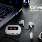 BT-018 უსადენო Bluetooth 5.4 ყურსასმენები, hifi ხმის ხარისხი ANC ხმაურის შემცირებით