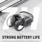 BT-027 Bluetooth 5.4 უსადენო ყურსასმენები, hi-fi ხმის ხარისხი ANC-ით