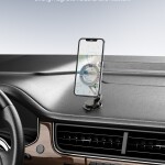 HD066  ტელეფონის სამაგრი, მაგნიტური, ძლიერი მაგნიტური, სტაბილური, რხევის საწინააღმდეგო, სმარტფონებისთვის