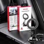 HD066  ტელეფონის სამაგრი, მაგნიტური, ძლიერი მაგნიტური, სტაბილური, რხევის საწინააღმდეგო, სმარტფონებისთვის