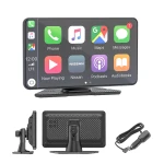 IPS 7 დიუმიანი უსადენო Apple CarPlay და Android Auto Bluetooth HD 1024*600 სენსორული ეკრანი