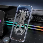 HD033 მაღალი ხარისხის დახვეწილი, 360°-იანი მბრუნავი მაგნიტური დამჭერი ჰაერის გამწოვისთვის