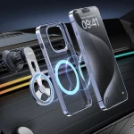 HD033 მაღალი ხარისხის დახვეწილი, 360°-იანი მბრუნავი მაგნიტური დამჭერი ჰაერის გამწოვისთვის