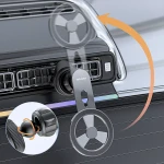 HD033 მაღალი ხარისხის დახვეწილი, 360°-იანი მბრუნავი მაგნიტური დამჭერი ჰაერის გამწოვისთვის