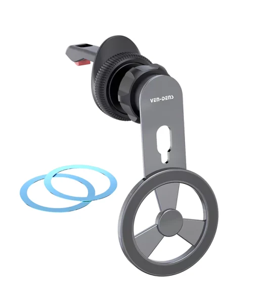 HD033 მაღალი ხარისხის დახვეწილი, 360°-იანი მბრუნავი მაგნიტური დამჭერი ჰაერის გამწოვისთვის