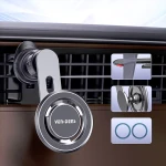 HD034 მაგნიტური ტელეფონის სამაგრი, ძლიერი მაგნიტური, სტაბილური, რხევის საწინააღმდეგო, 11/12/13/14/15 plus/pro/max-ისთვის