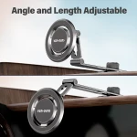 HD036 მაგნიტური ტელეფონის სამაგრი, ძლიერი მაგნიტური, სტაბილური, რხევის საწინააღმდეგო, 11/12/13/14/15 plus/pro/max-ისთვის