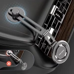 HD036 მაგნიტური ტელეფონის სამაგრი, ძლიერი მაგნიტური, სტაბილური, რხევის საწინააღმდეგო, 11/12/13/14/15 plus/pro/max-ისთვის