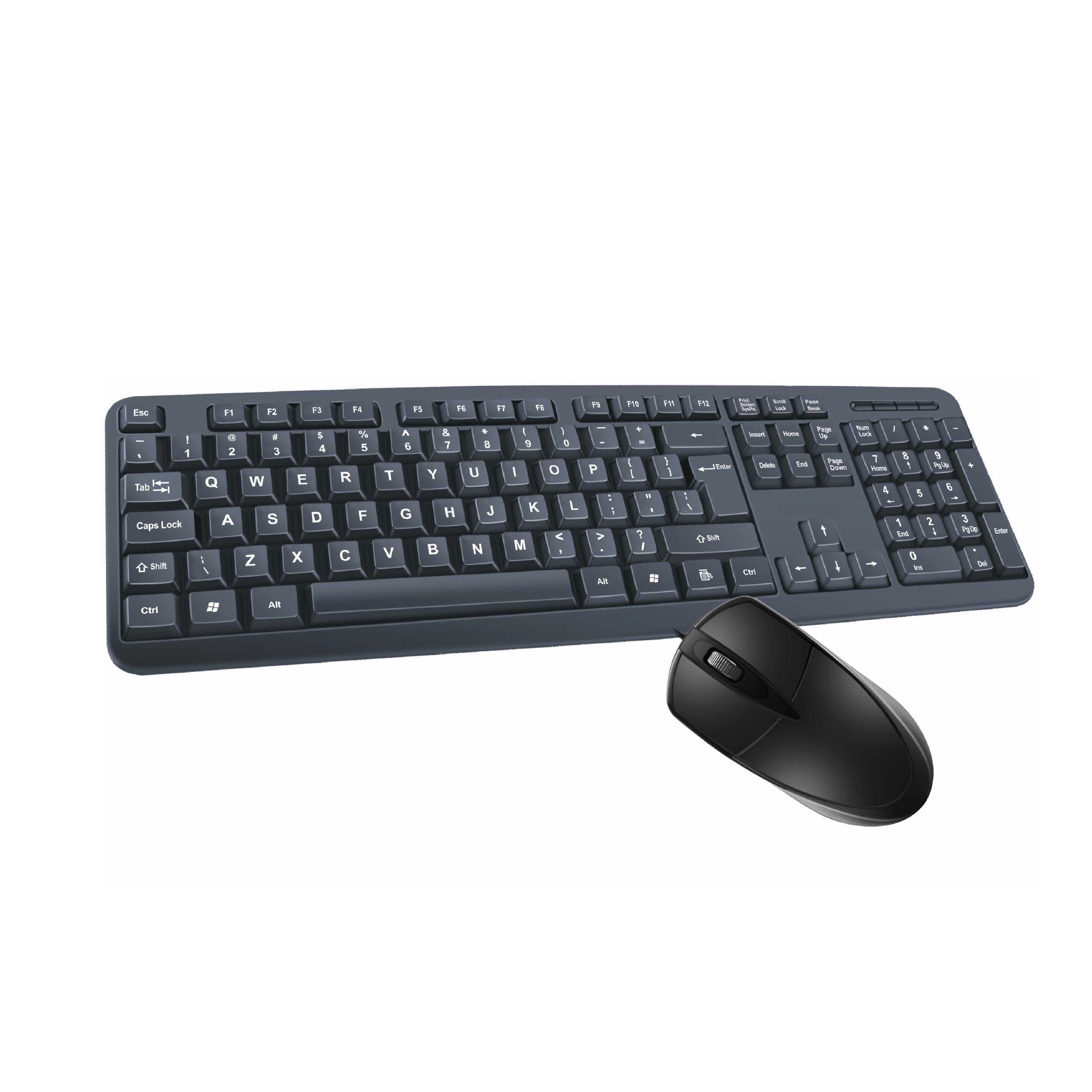 MK001 ერგონომიული კლავიატურა, სადენიანი მაუსის და კლავიატურის ნაკრები, ჩუმი მაუსი 6 ღილაკით, თავსებადი MacBook