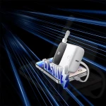 PB022 20W 10000mAh სწრაფი დამუხტვის სადენიანი Type-C დენის ბანკი ციფრული დისპლეით