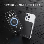 PB023 20 ვატიანი მაგნიტური პაუერბანკი ტიპი-C 5000mAh განათებით