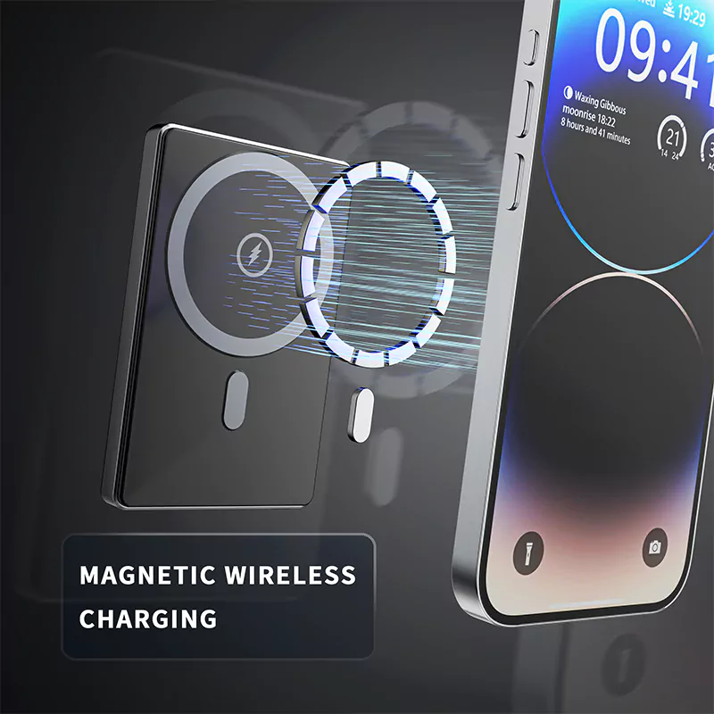 PB023 20 ვატიანი მაგნიტური პაუერბანკი ტიპი-C 5000mAh განათებით