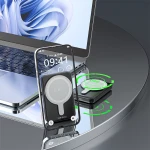 PB032 15W 5000mAh 3A მაღალსიჩქარიანი უსადენო დატენვის მქონე ჩაშენებული ჭკვიანი ჩიპიანი პაუერბანკი