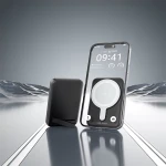 PB032 15W 5000mAh 3A მაღალსიჩქარიანი უსადენო დატენვის მქონე ჩაშენებული ჭკვიანი ჩიპიანი პაუერბანკი