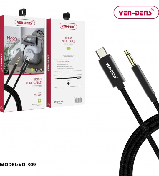 C ტიპის AUX კაბელი (AUX002)