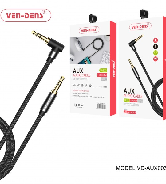 Aux აუდიო კაბელი (1000 მმ)