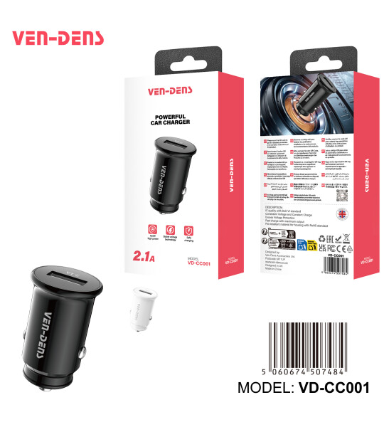 მანქანის დამტენი USB პორტი