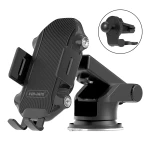 WLC004 მანქანის ტელეფონის დამჭერი უსადენო დამტენი მობილური ტელეფონის დამჭერი მანქანისთვის