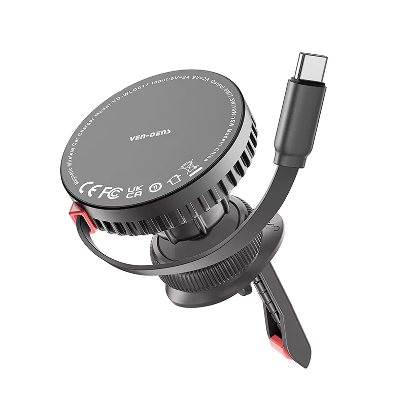 wlc017 მაგნიტური მანქანის დამტენის დამჭერი