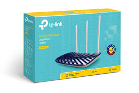 TP-Link Archer C20 AC750, 433Mbps, ორმაგი დიაპაზონის როუტერი, ლურჯი